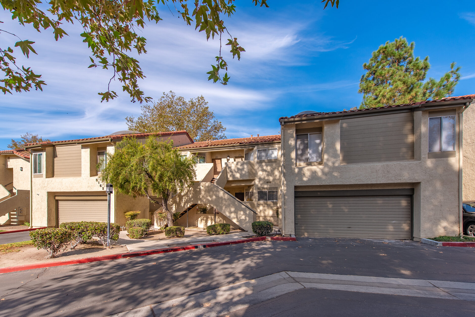 Curb view of the home