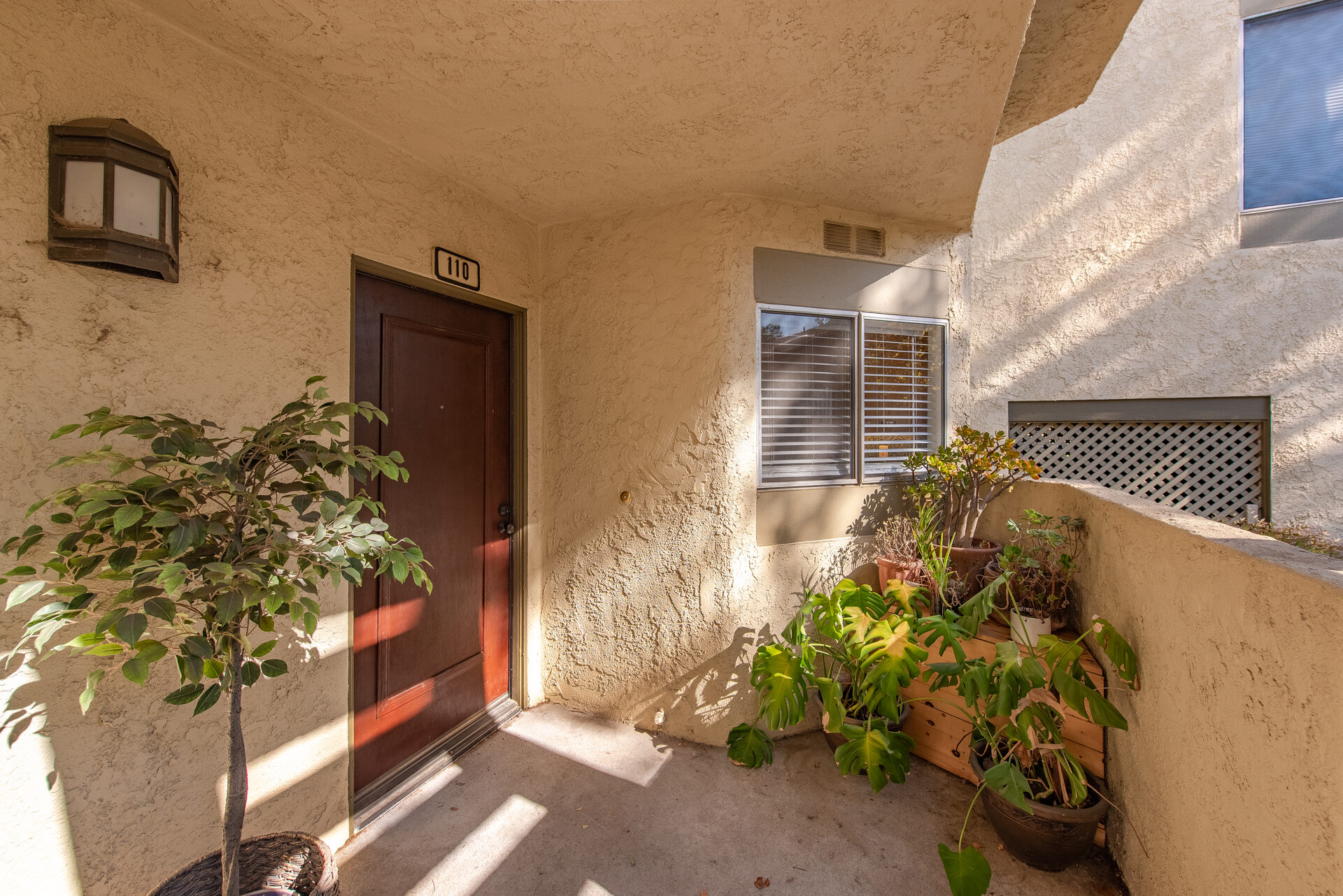 Welcome · the front entry