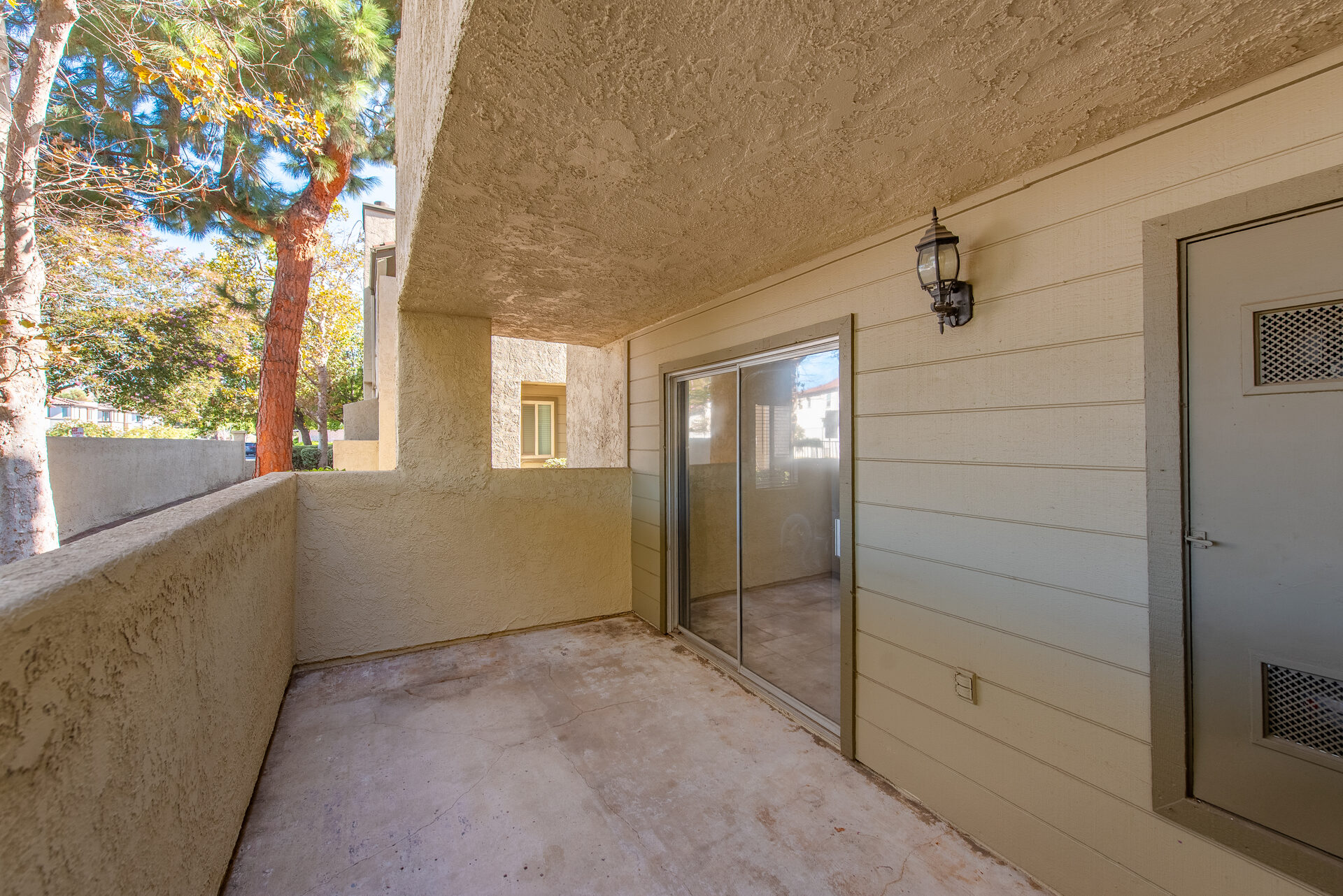 Patio · a step from the living room